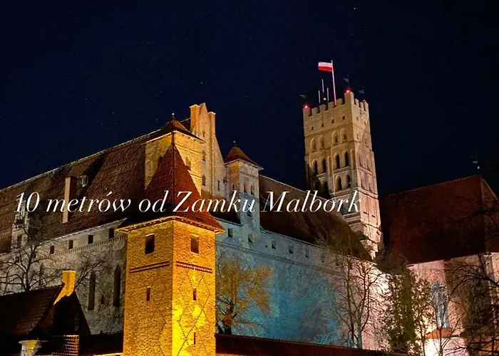 Lägenhet 10 Metrow Od Zamku Malbork